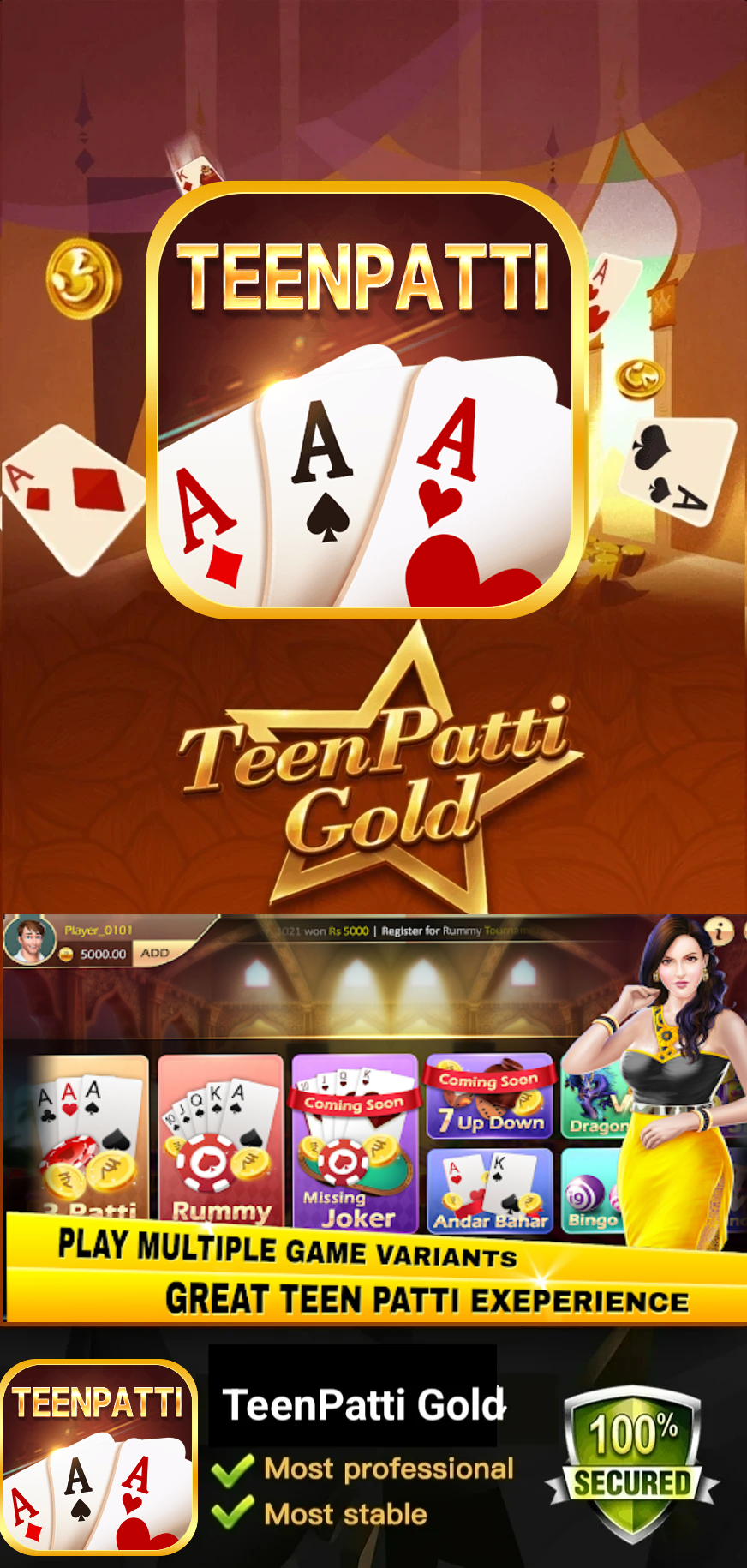 Teen Patti Gold old version - Teen Patti Gold old version App - TeenPattiMaster Banner